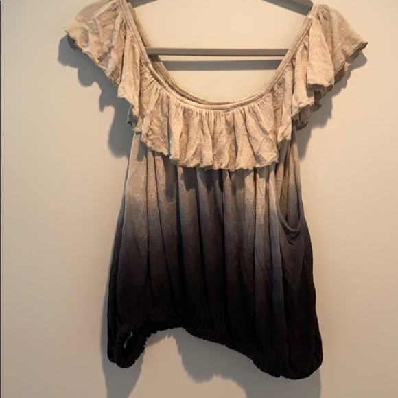 New Free People Cora Lee off shoulder top L - Picture 2 of 3